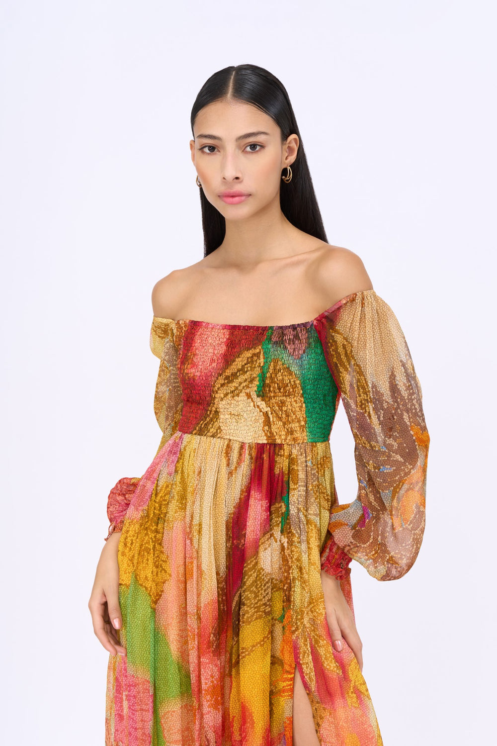 Red Velvet Dress-Dresses-Siddhartha Bansal