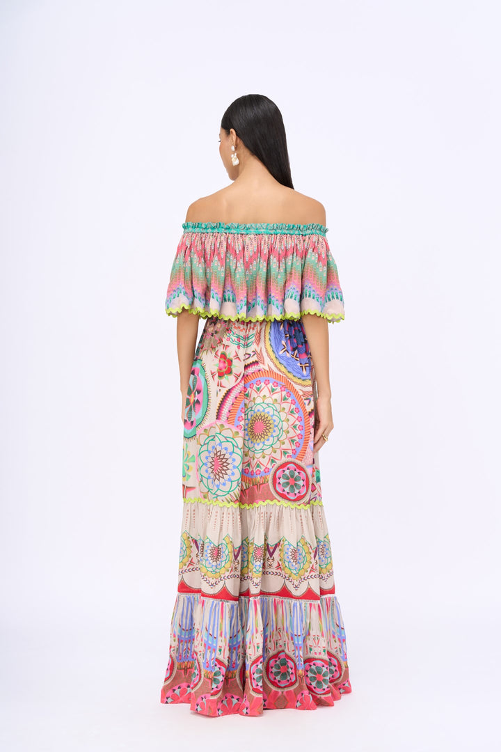 White Lotus Dress-Dresses-Siddhartha Bansal