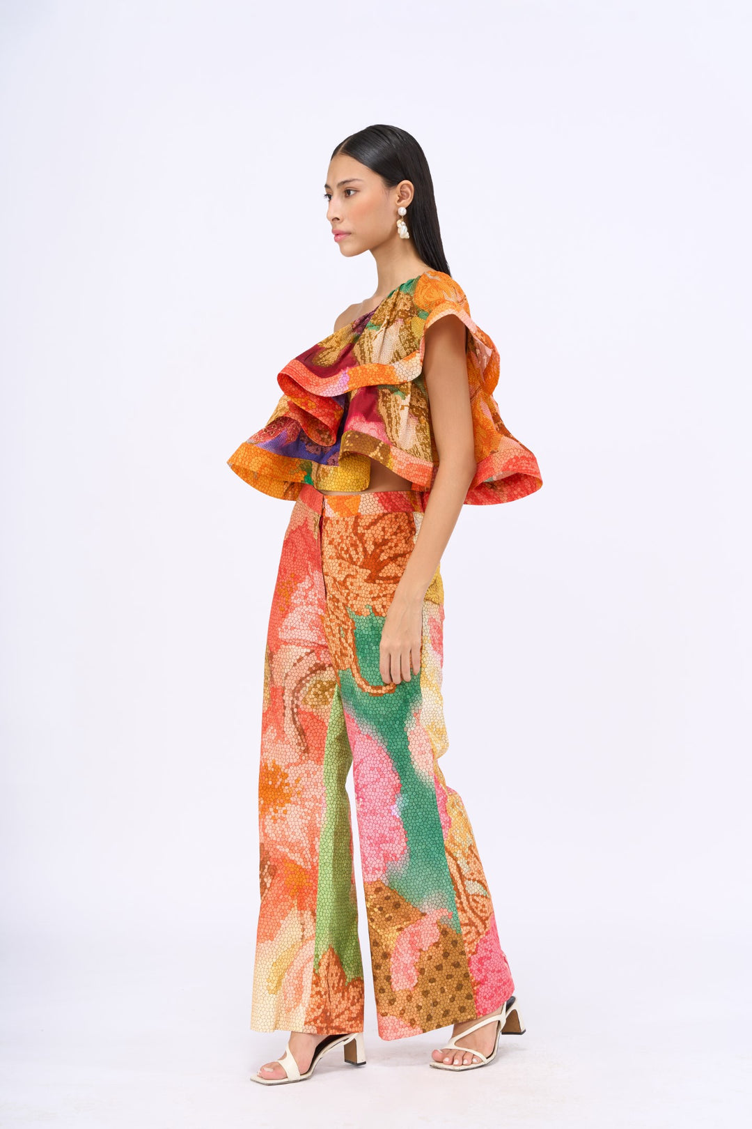 Flame Co-ord Set-co-ord set-Siddhartha Bansal