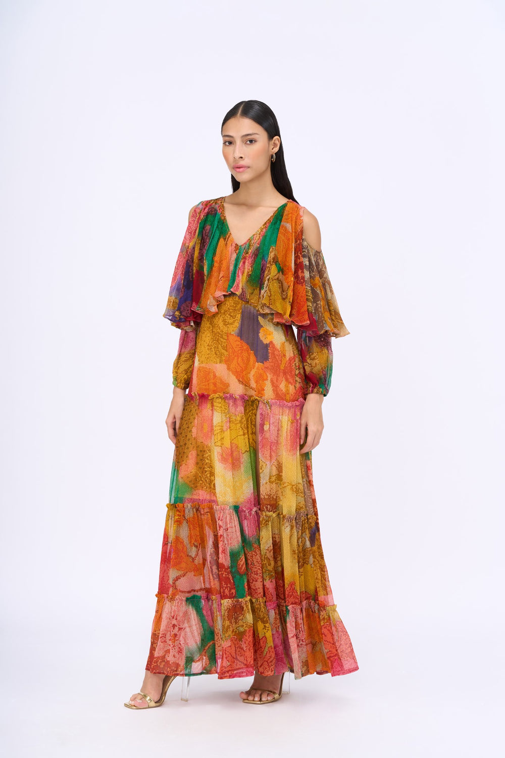 Carnival Maxi Dress-Dresses-Siddhartha Bansal