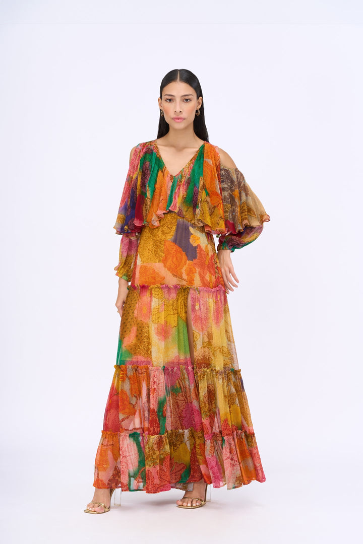 Carnival Maxi Dress-Dresses-Siddhartha Bansal
