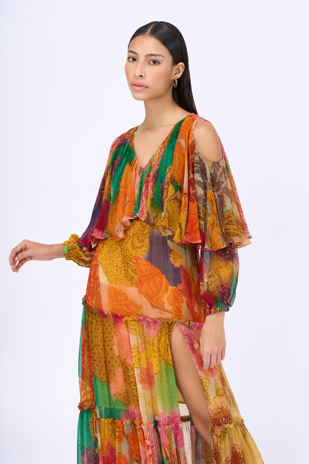 Carnival Maxi Dress-Dresses-Siddhartha Bansal