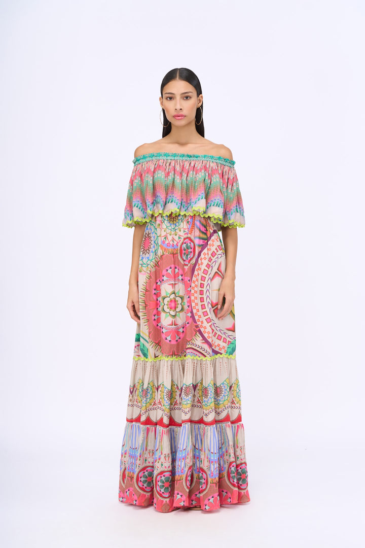 White Lotus Dress-Dresses-Siddhartha Bansal