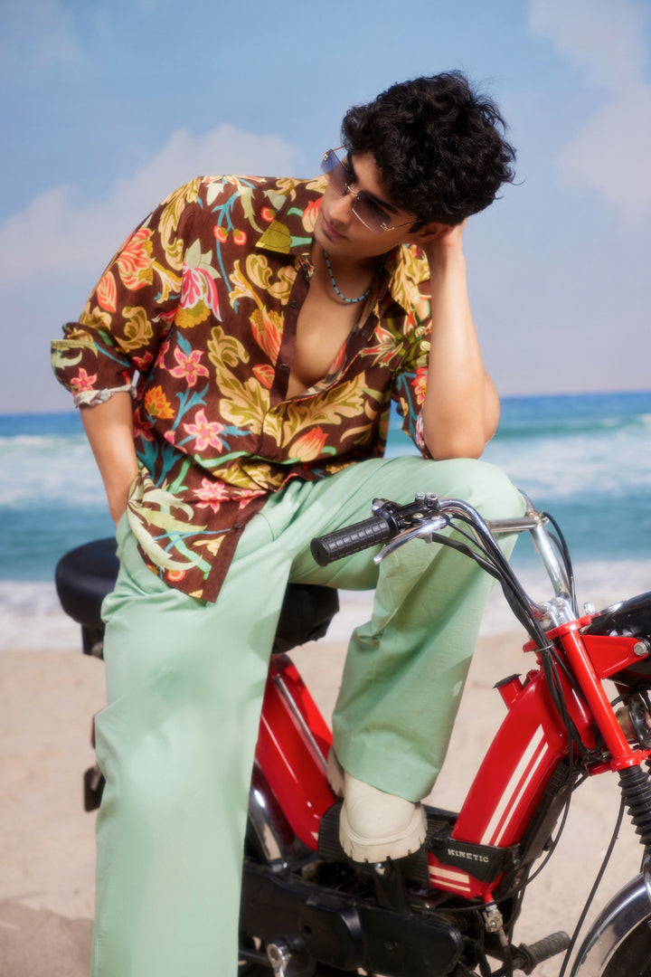 Bloom Silk Shirt-Shirts-Siddhartha Bansal