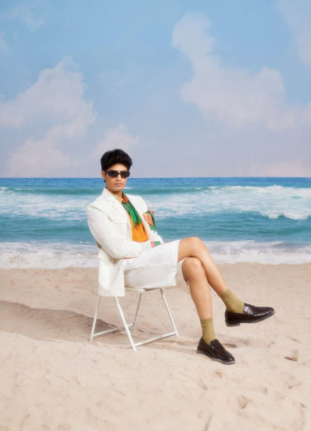 Air Breeze Safari Jacket-JACKETS-Siddhartha Bansal