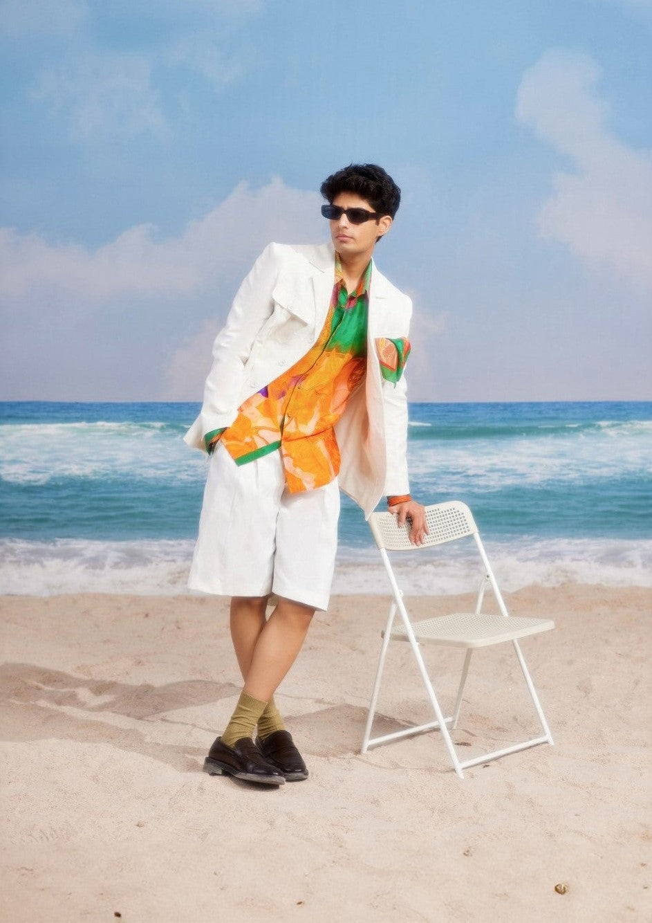 Air Breeze Safari Jacket-JACKETS-Siddhartha Bansal