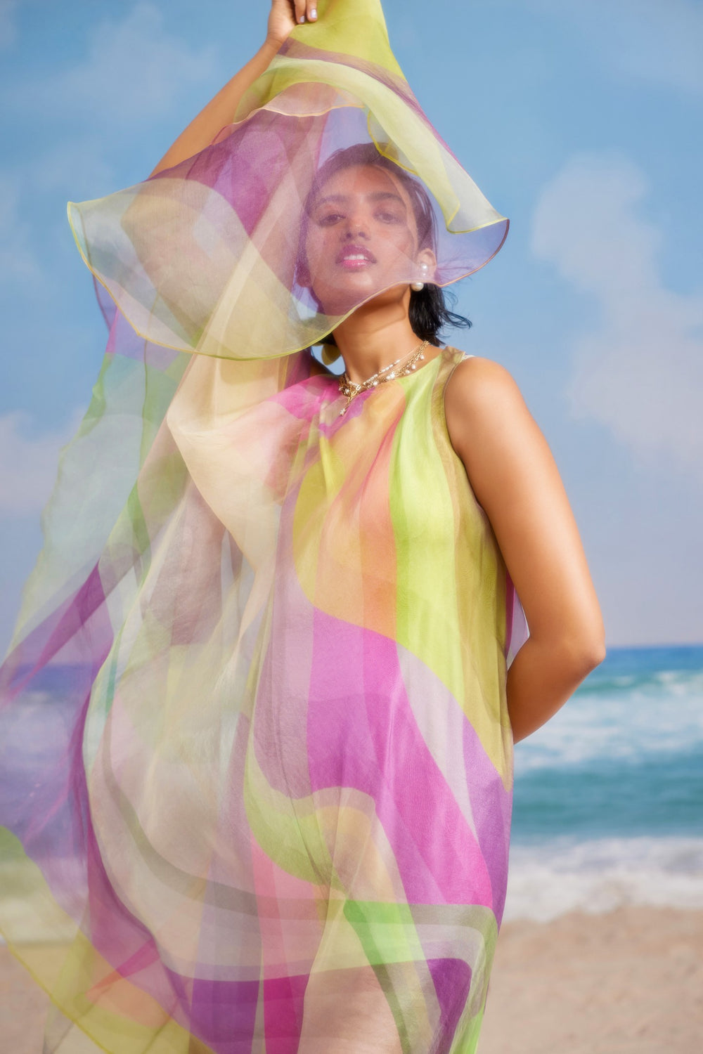 Summer Swirl Dress-Dresses-Siddhartha Bansal