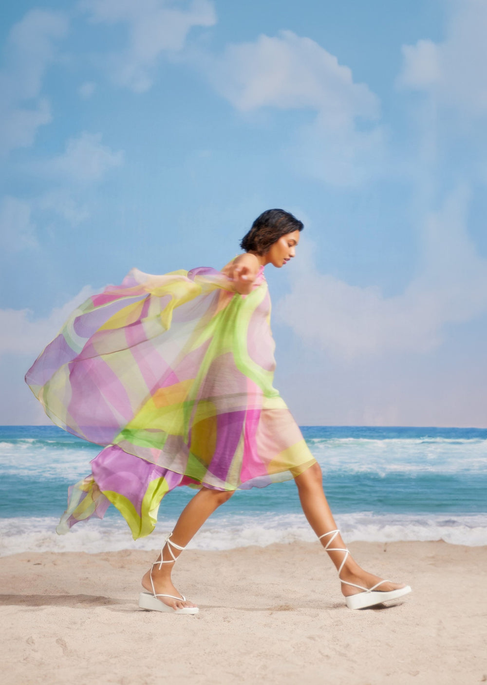 Summer Swirl Dress-Dresses-Siddhartha Bansal