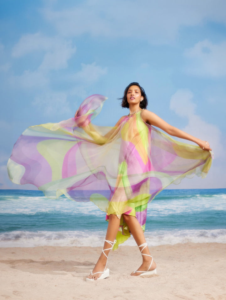 Summer Swirl Dress-Dresses-Siddhartha Bansal