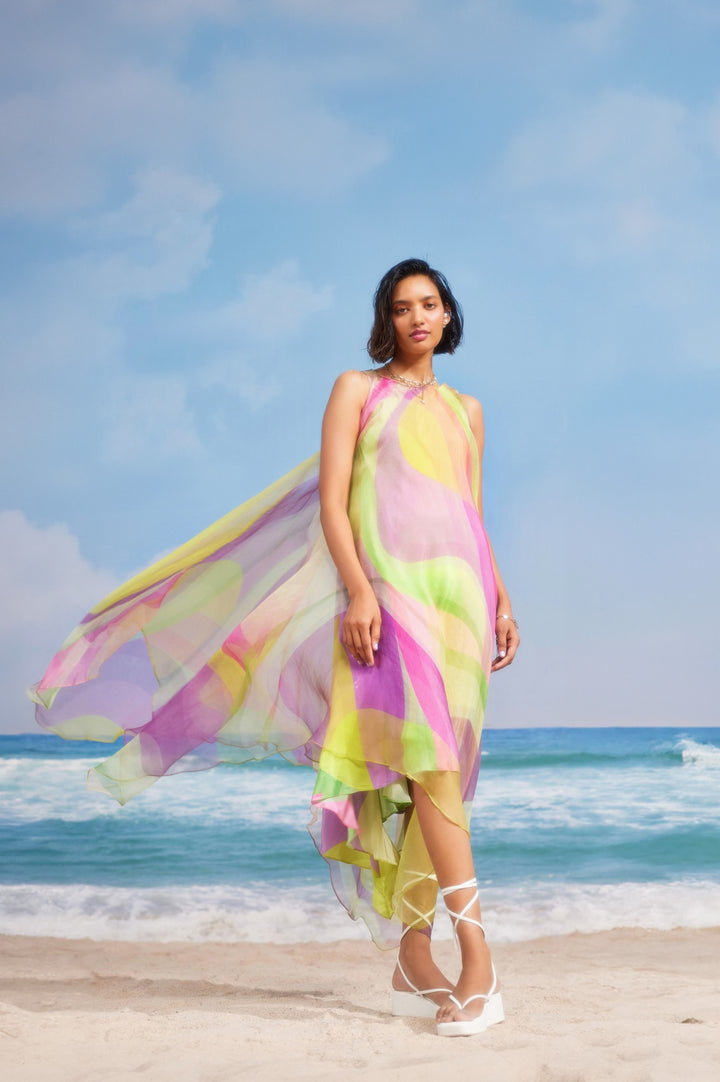 Summer Swirl Dress-Dresses-Siddhartha Bansal