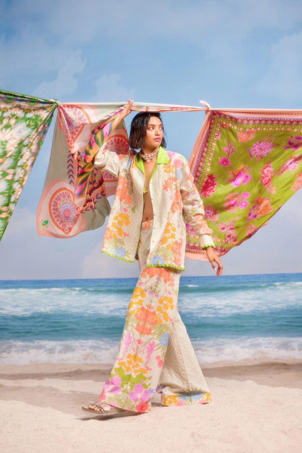 Pearl Radiance Co-ord Set-co-ord set-Siddhartha Bansal