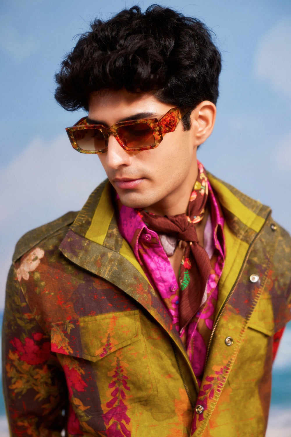 Artist Biker Jacket-JACKETS-Siddhartha Bansal