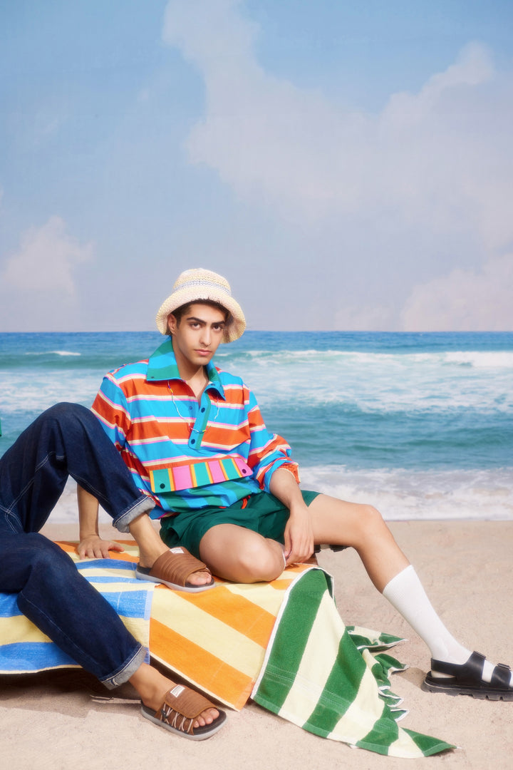 Wishlist Pullover Jacket-JACKETS-Siddhartha Bansal