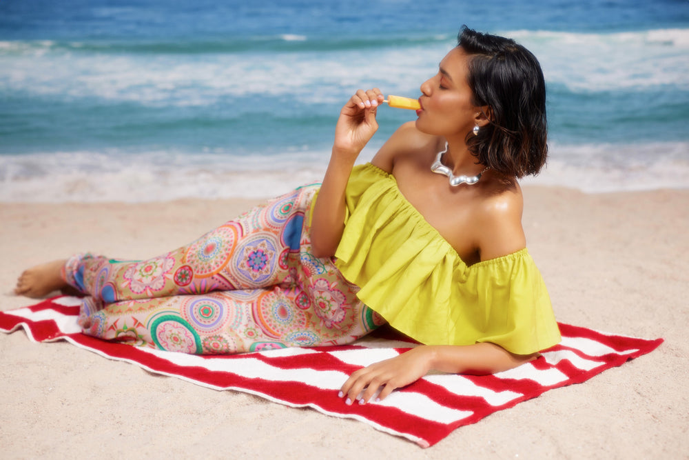 Sunflower Jumpsuit-Jumpsuit-Siddhartha Bansal