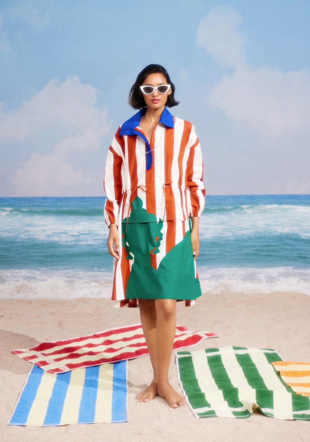 Candy Crush Pullover Dress-Dresses-Siddhartha Bansal