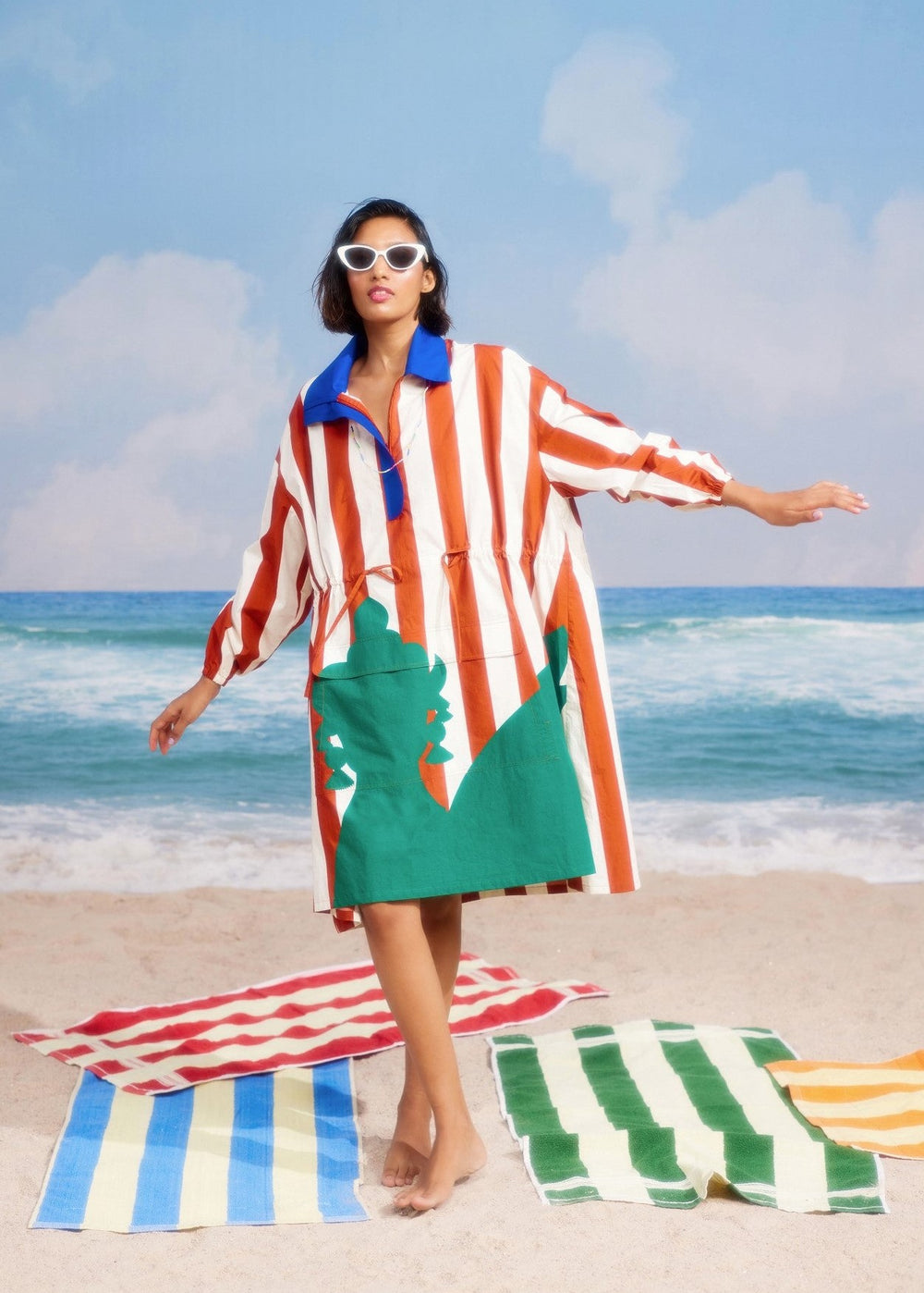 Candy Crush Pullover Dress-Dresses-Siddhartha Bansal