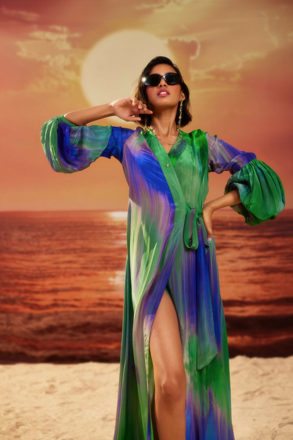 Costal Reef Dress-Dresses-Siddhartha Bansal