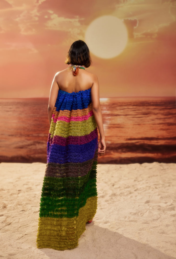 Vibrant Umbrella Dress-Dresses-Siddhartha Bansal