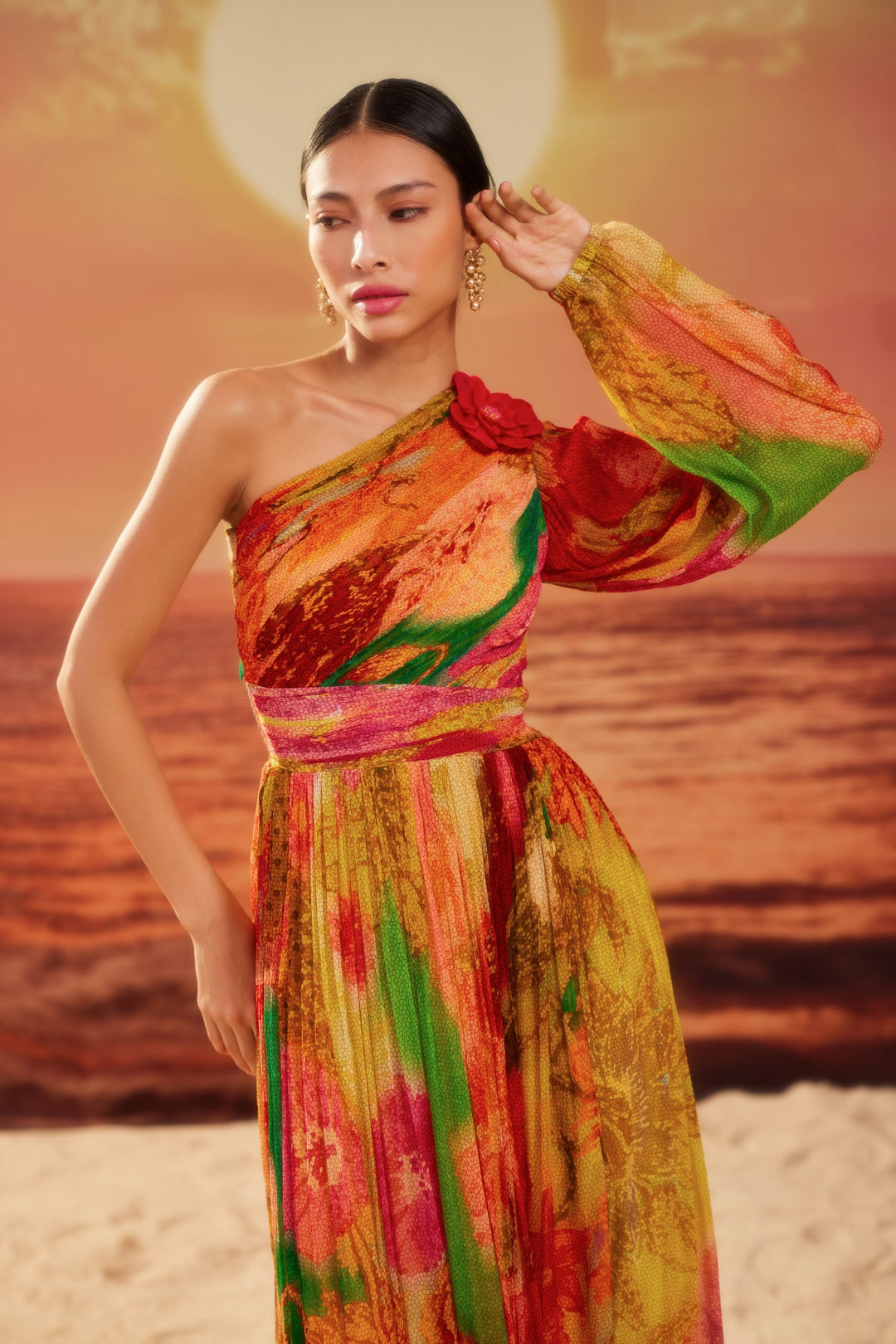 Sofia Maxi Dress-Dresses-Siddhartha Bansal