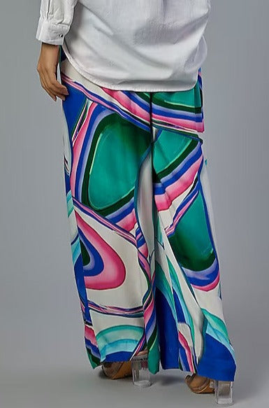 Blue Murano Glass Art Co-Ord set-Siddhartha Bansal