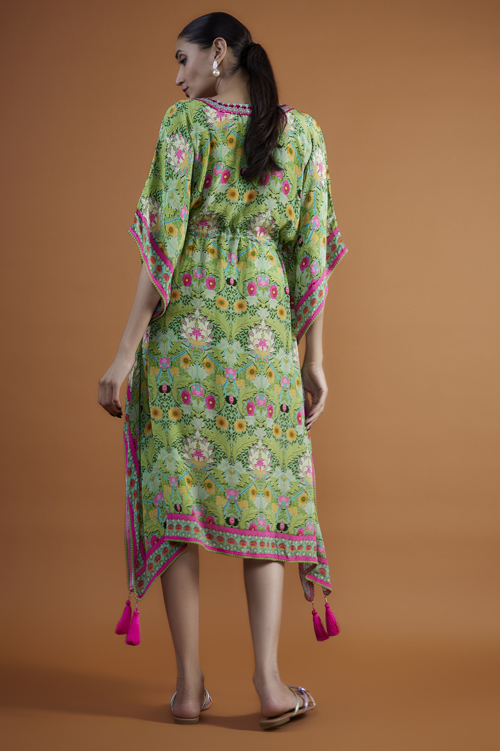 Green Bagh Kaftan-KAFTANS-Siddhartha Bansal