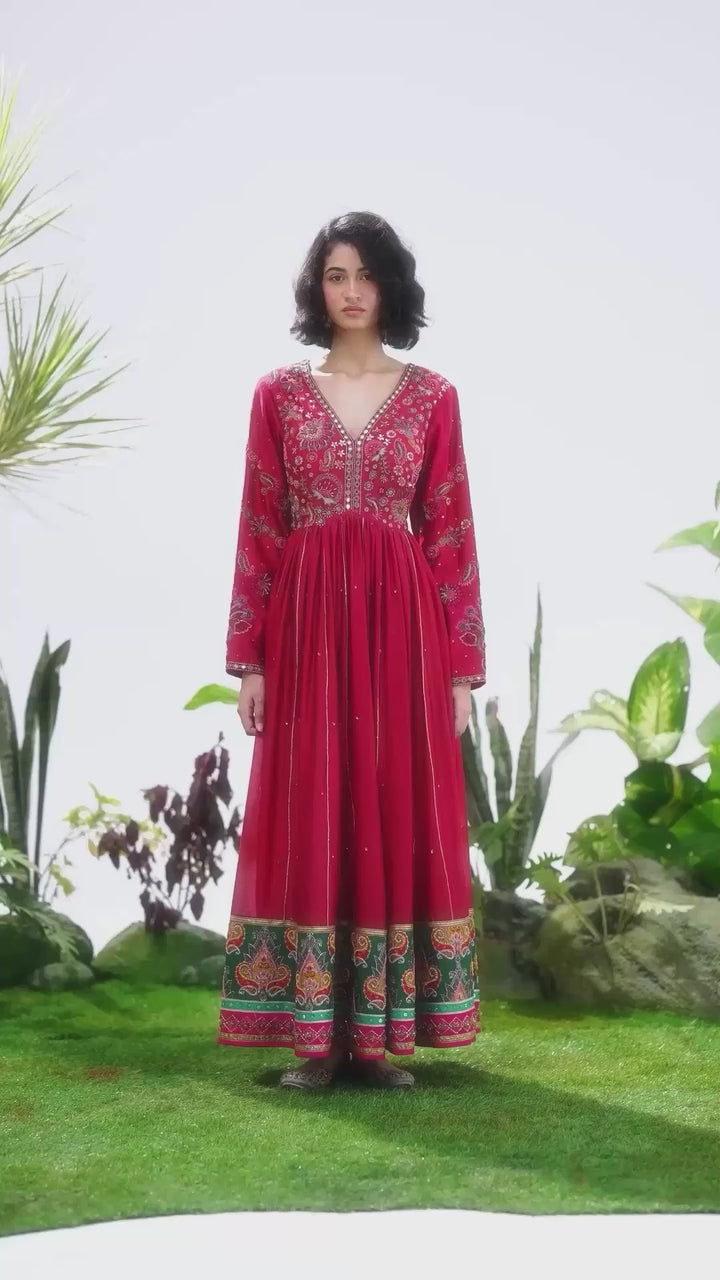 RUHI ANARKALI SET