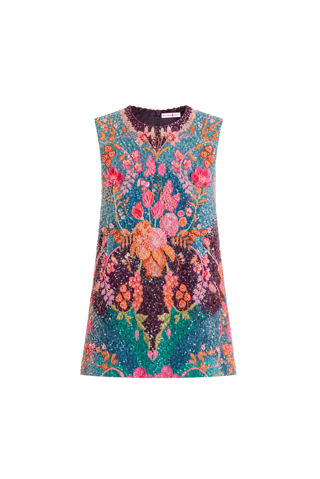 MIDNIGHT IN PARIS SHIFT DRESS-Dress-Siddhartha Bansal