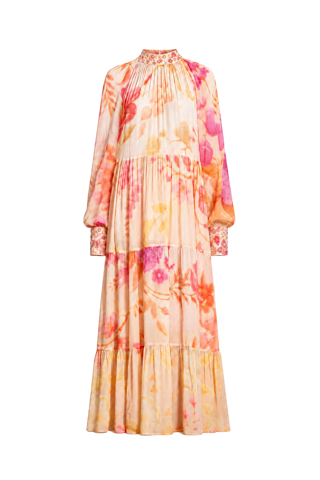 WIND OF CHANGE TIER DRESS-Dress-Siddhartha Bansal