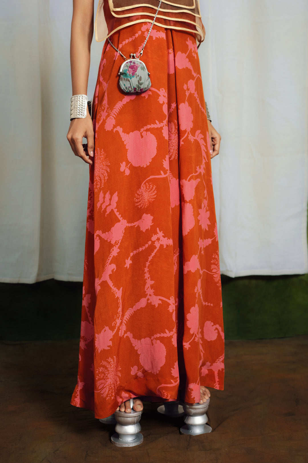 Rust Jumpsuit-Jumpsuit-Siddhartha Bansal