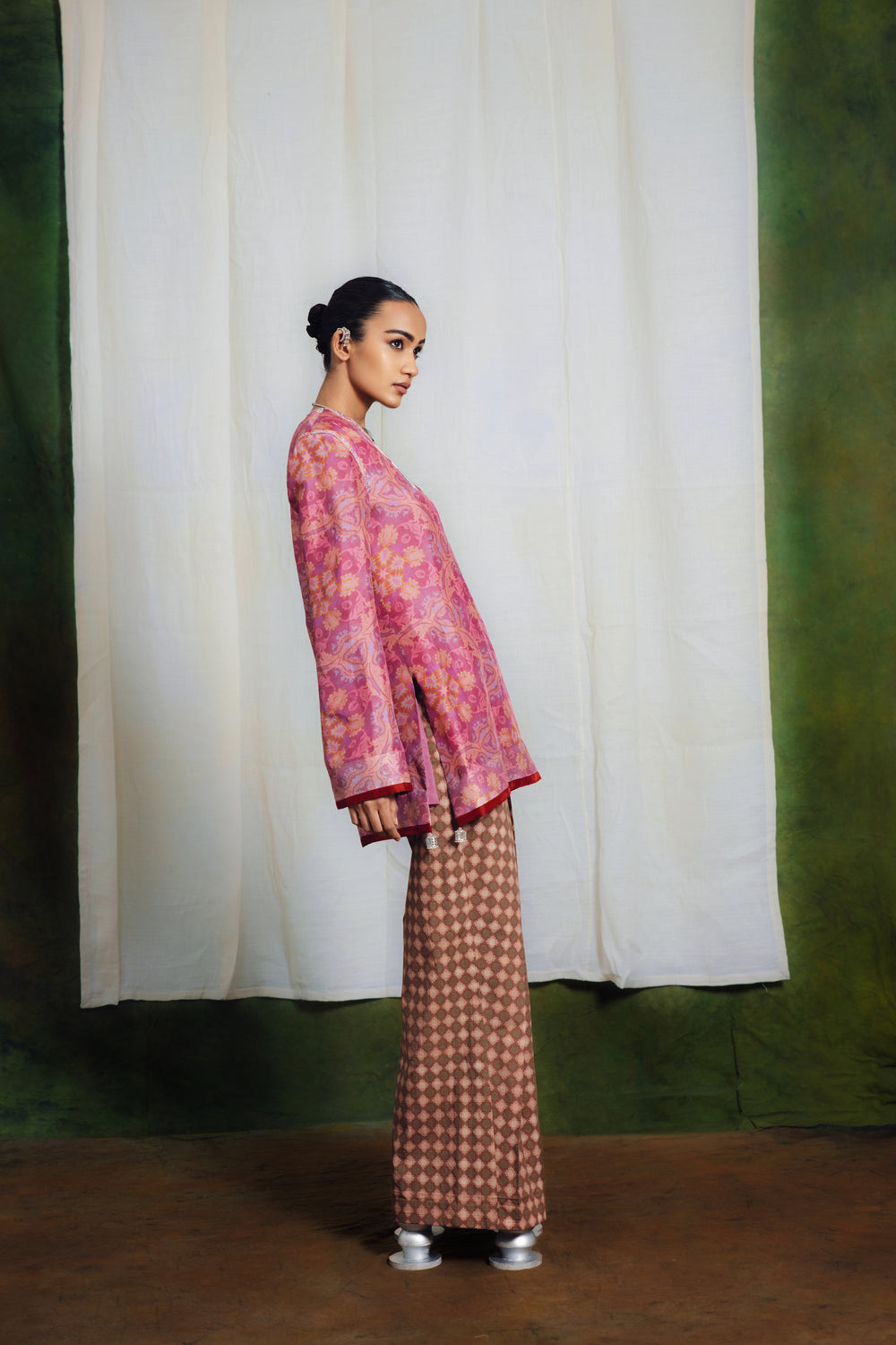 Farah Embllished Kurta Set-Kurta Set-Siddhartha Bansal