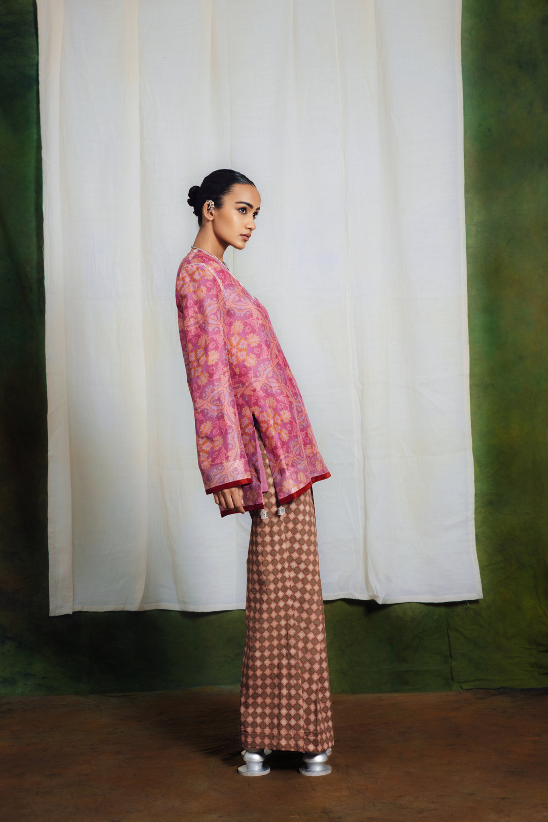 Farah Embllished Kurta Set-Kurta Set-Siddhartha Bansal