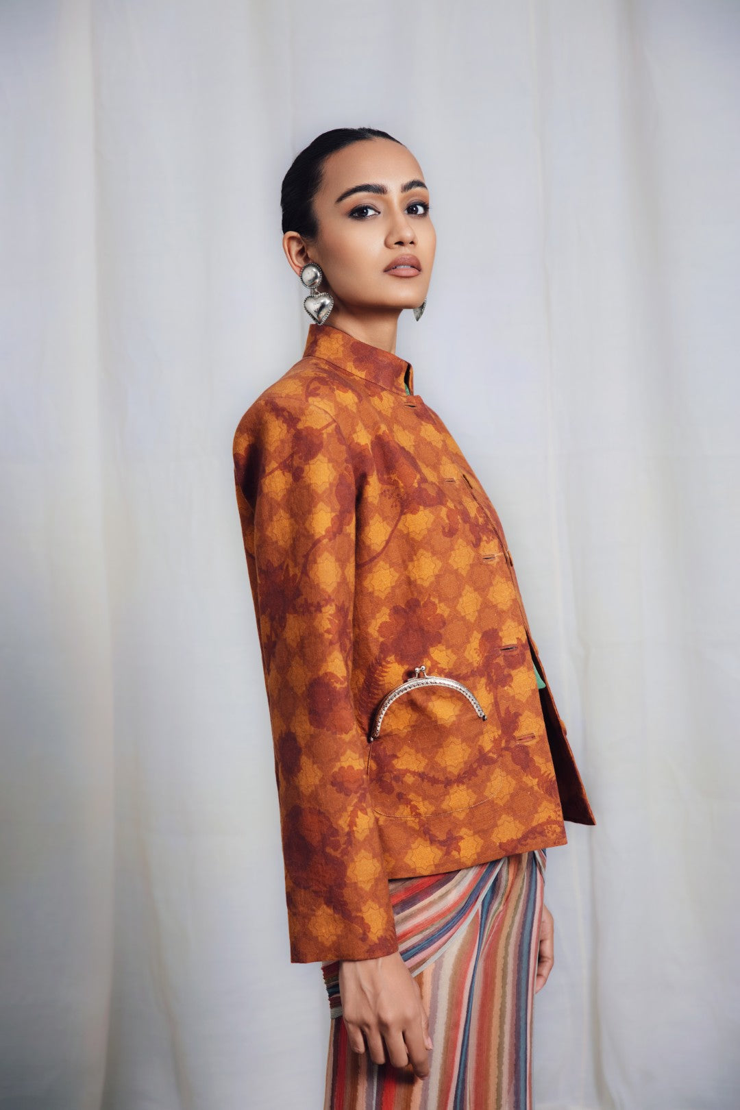 Amber Bandh Gala Jacket-Jacket-Siddhartha Bansal