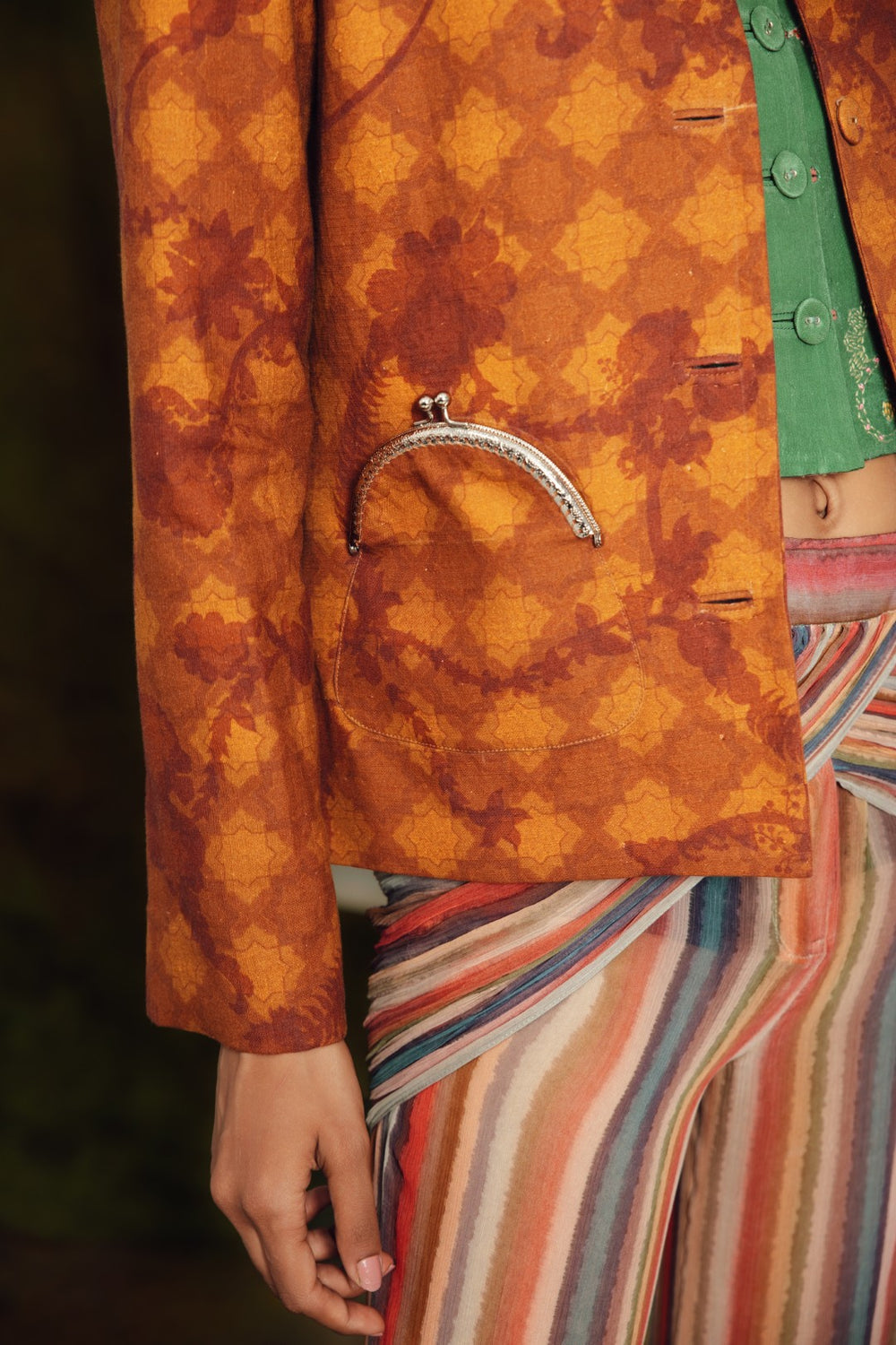 Amber Bandh Gala Jacket-Jacket-Siddhartha Bansal