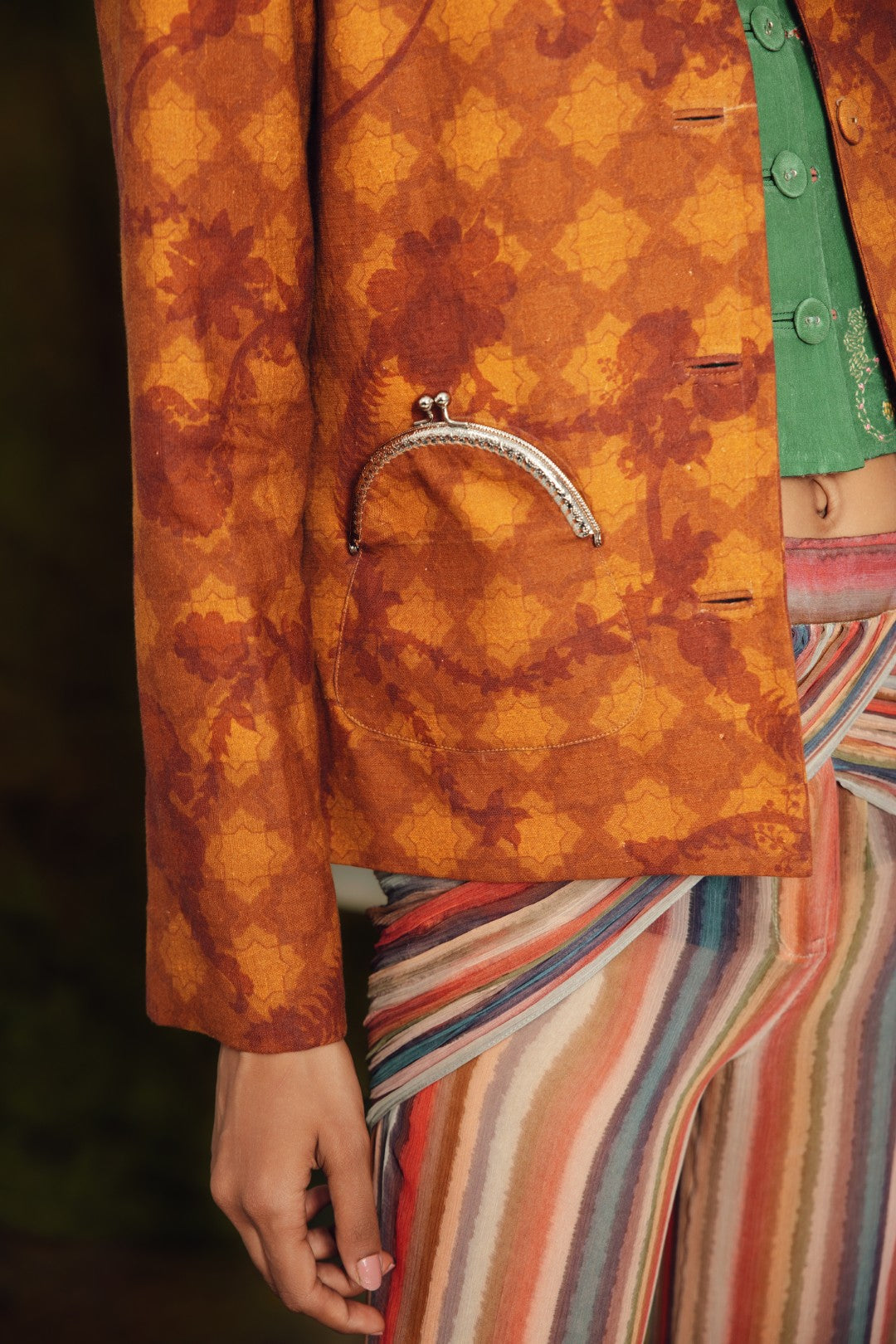 Amber Bandh Gala Jacket-Jacket-Siddhartha Bansal