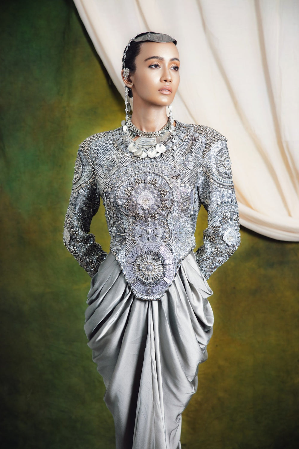 Parul Gulati in Lambani Style Jacket Set-co-ord set-Siddhartha Bansal