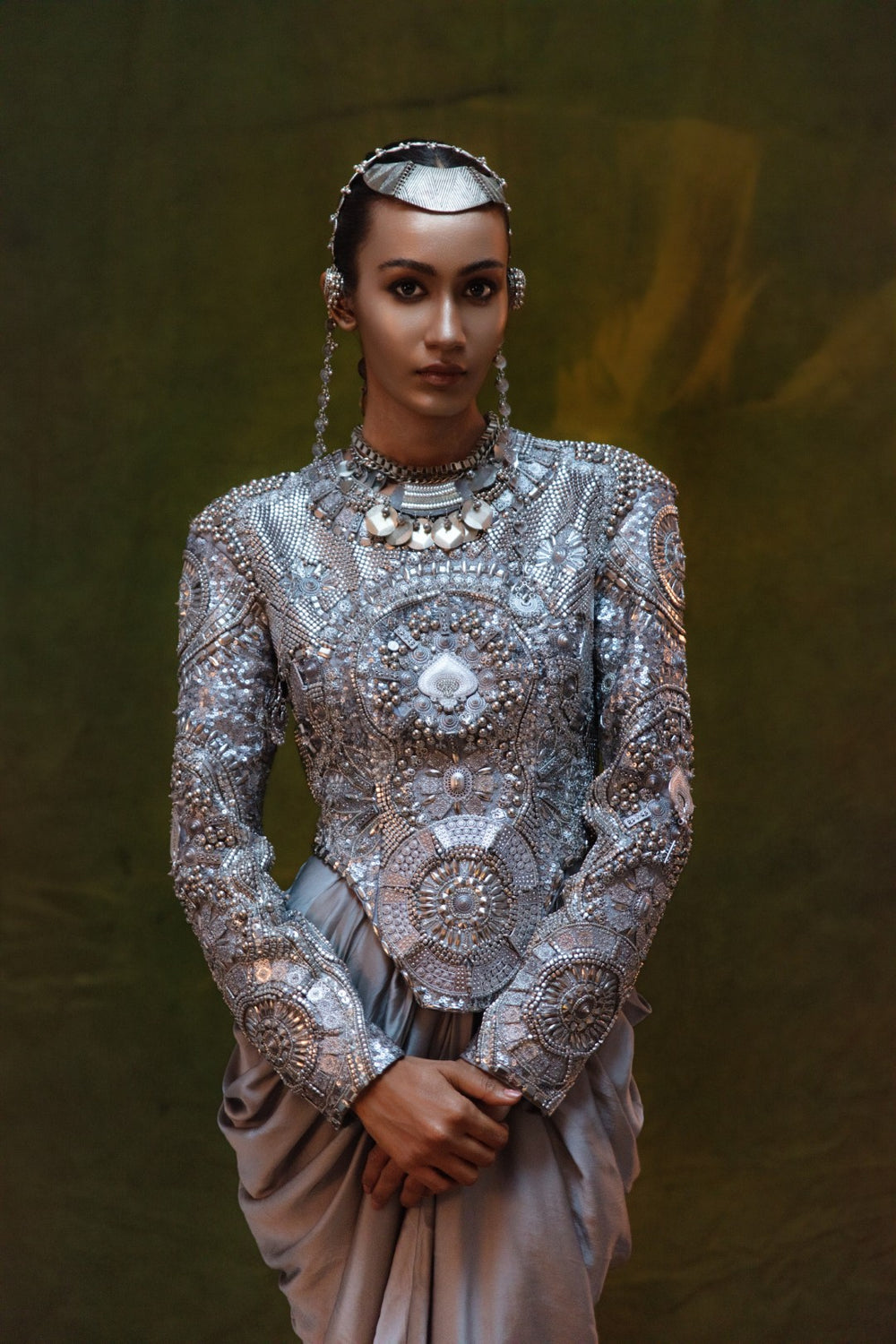 Parul Gulati in Lambani Style Jacket Set-co-ord set-Siddhartha Bansal