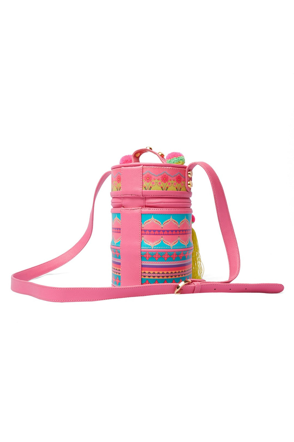 Pink Paisley Tiffin Bag-Bags-Siddhartha Bansal