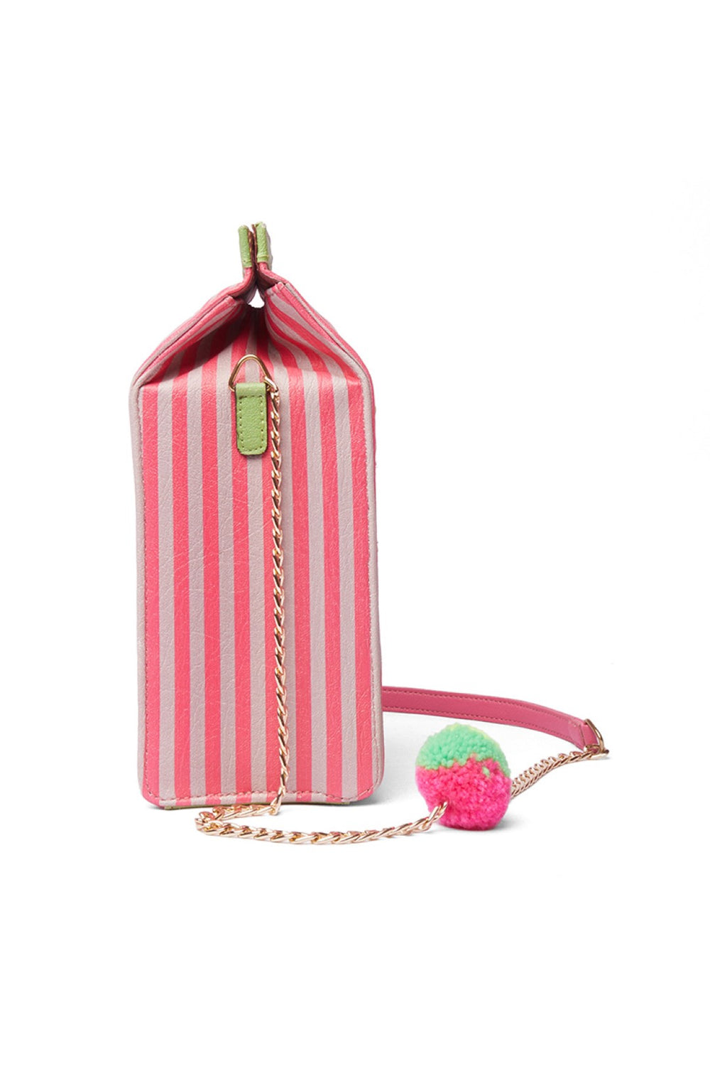 Pink Heart & Stripe Juice Can Bag-Bags-Siddhartha Bansal