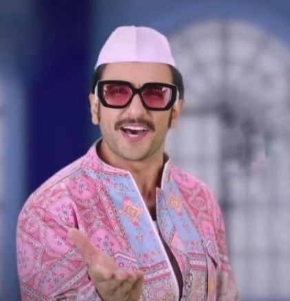Ranveer Singh In Multi Colour Jacket-Mens Wear-Siddhartha Bansal