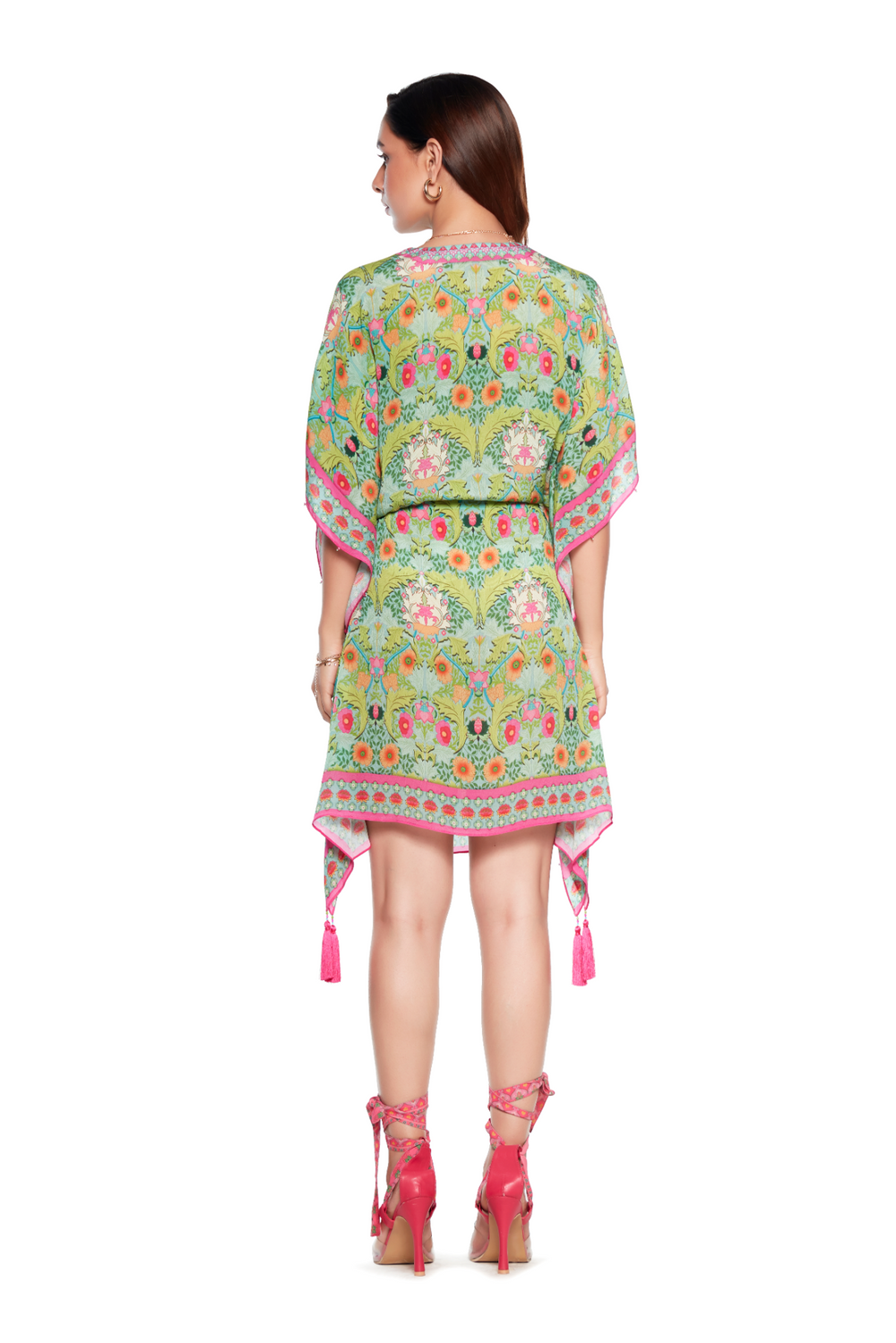 Green Bagh Kaftan-KAFTANS-Siddhartha Bansal