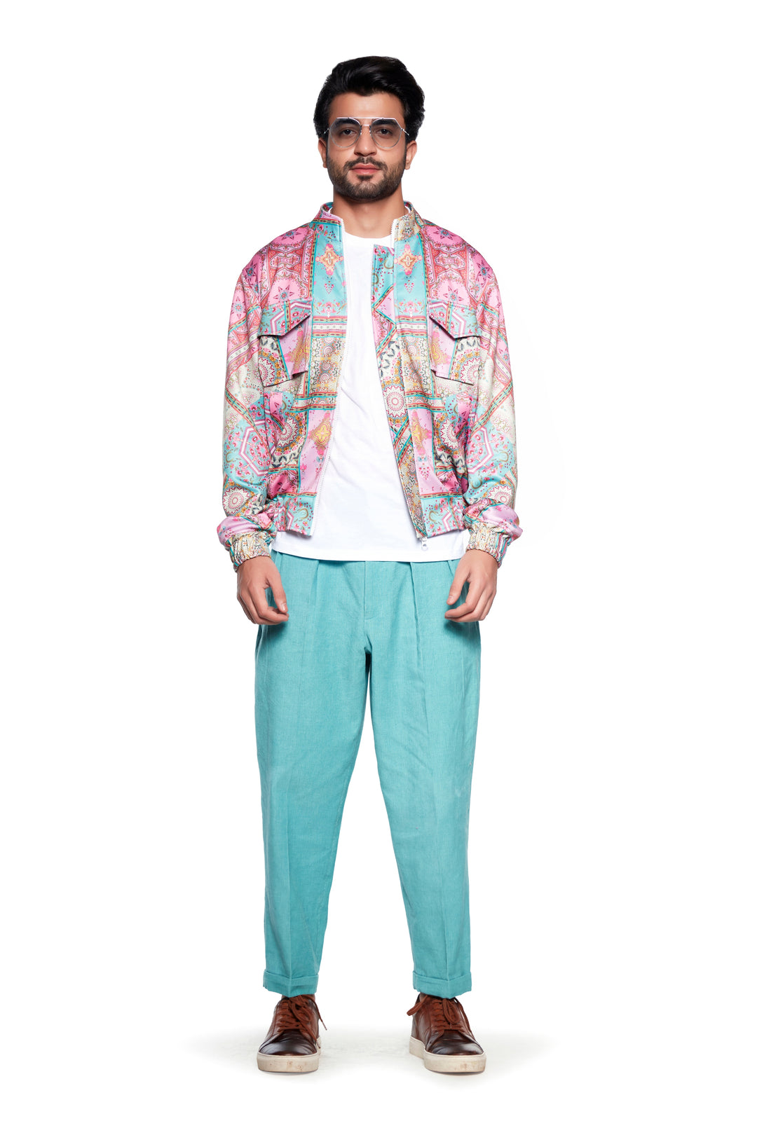 Ranveer Singh In Multi Colour Jacket-Mens Wear-Siddhartha Bansal