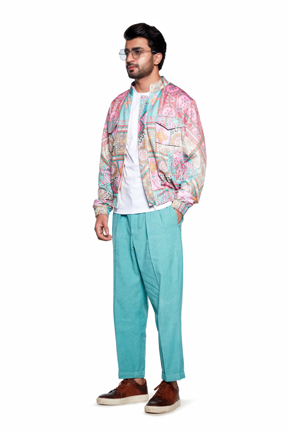 Ranveer Singh In Multi Colour Jacket-Mens Wear-Siddhartha Bansal