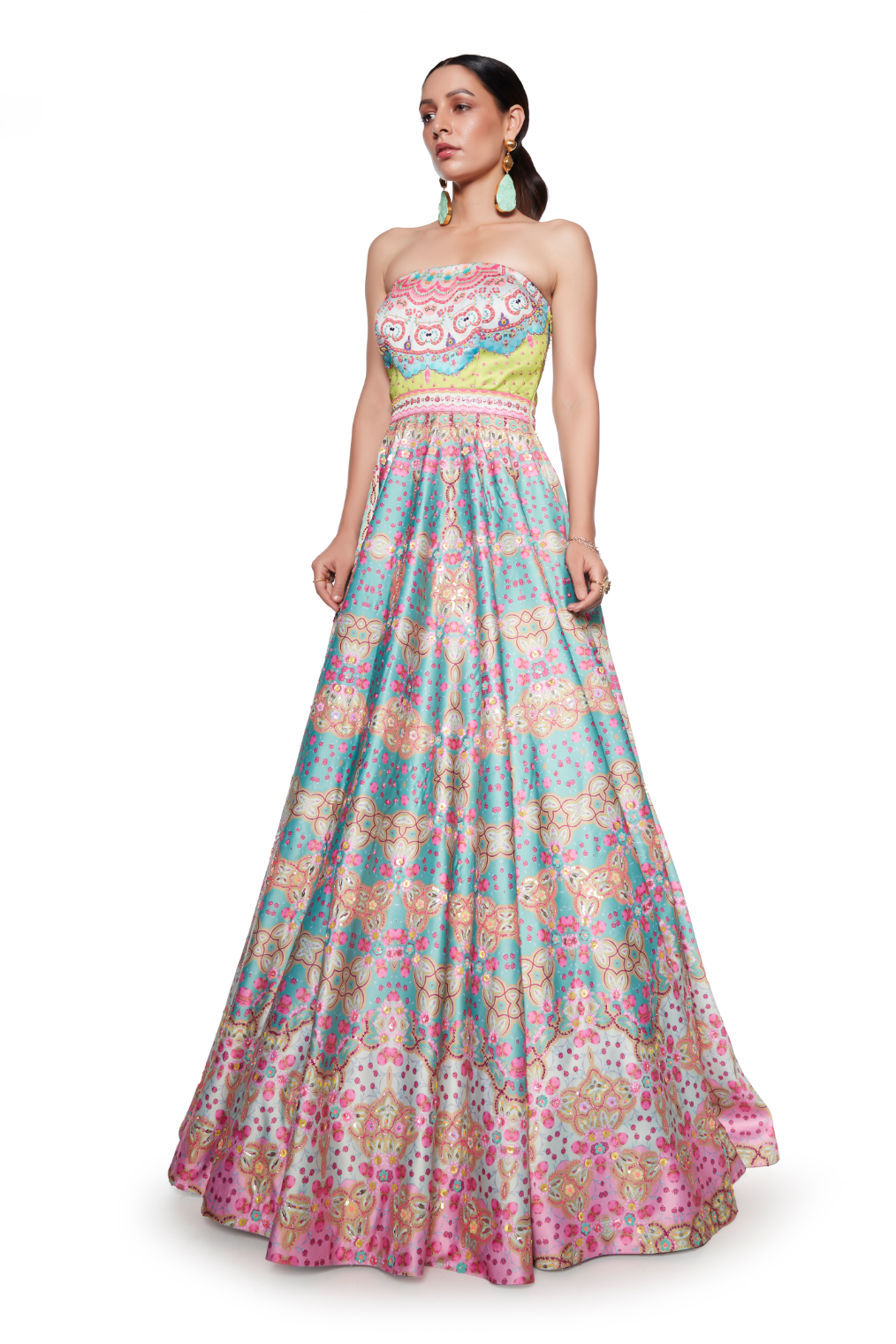 Buy Turquoise Blue Dresses & Gowns for Women by ODD BY chansi TRENDZ Online  | Ajio.com