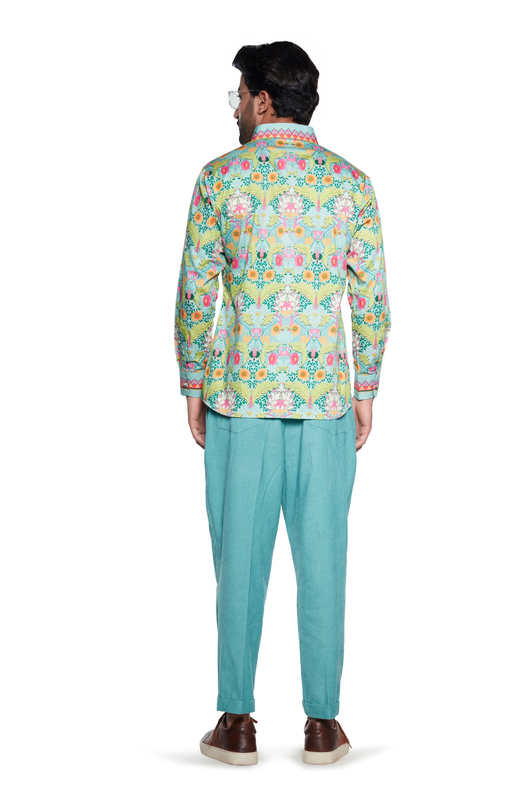 Green Bagh Mens Shirt-Mens Wear-Siddhartha Bansal